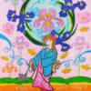 あやめ浴衣