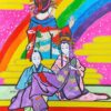 夕霧名残の正月